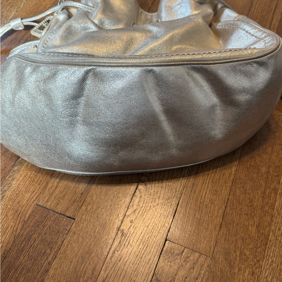 Cole Haan Leather Drawstring Bucket Bag. Never used. Excellent Condition. - Picture 11 of 14